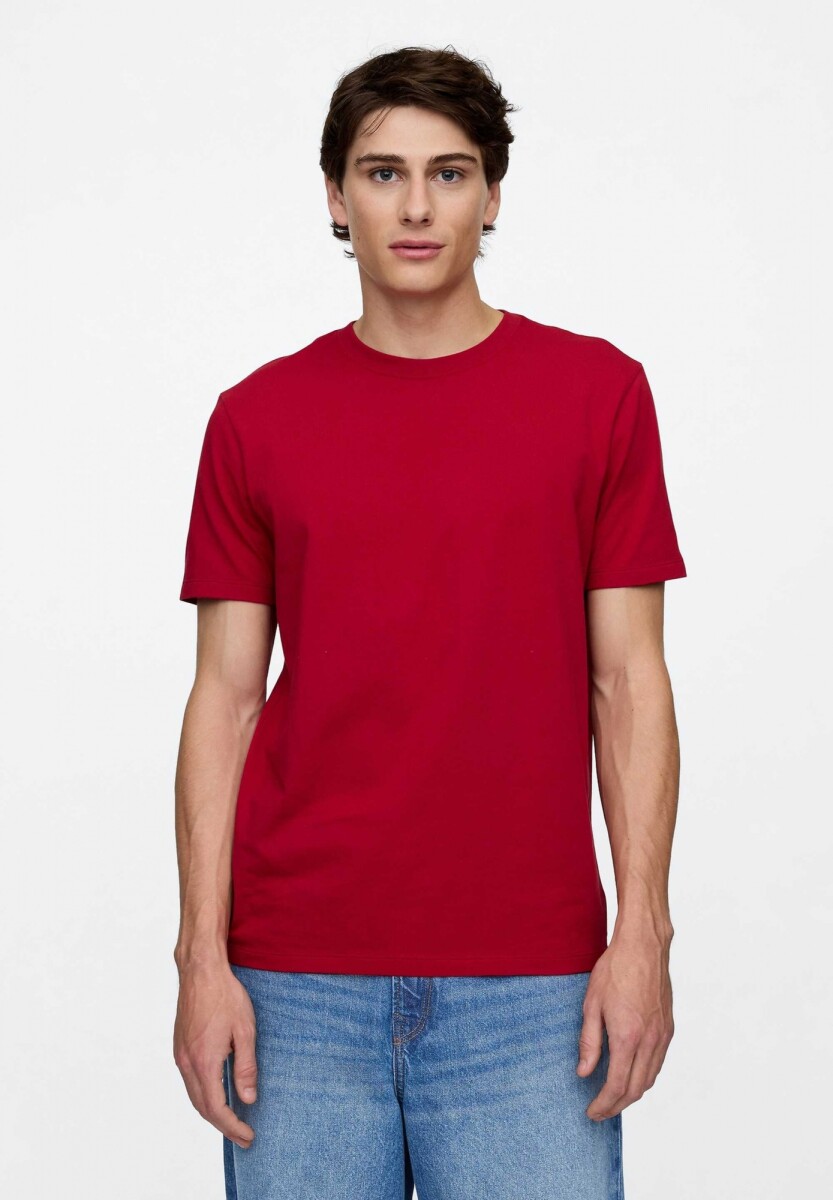 Remera Básica Cuello Redondo Hombre - Sled 