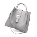 Bolso Cartera de Hombro y de Mano Gris