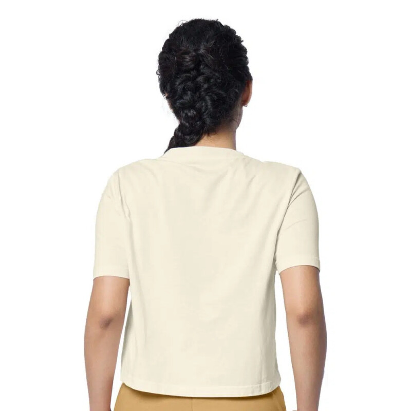 CROP TOP FEM POLY/COTT EVERLAST CHAMPION BEIGE W6 S CH