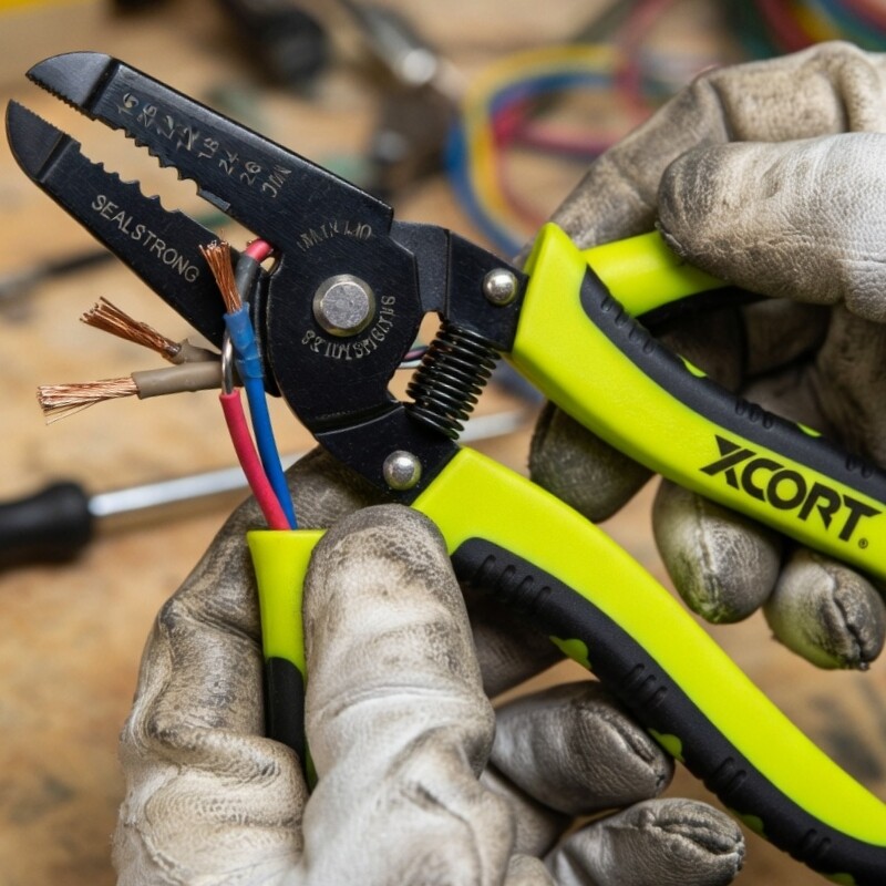XCORT ALICATE PELACABLES 7 PULGADAS Xcort Alicate Pelacables 7 Pulgadas