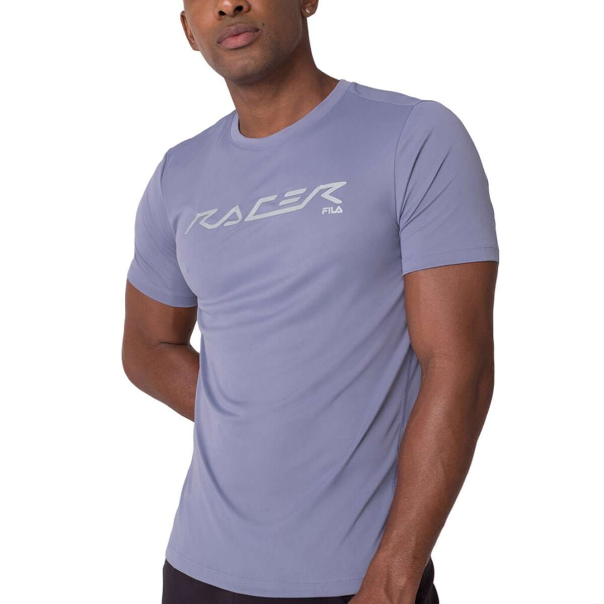 Fila Remera Masculina Reflective Core Run - Azul 
