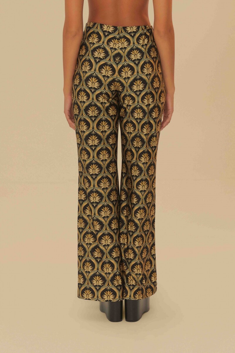 PANTALON FLARE Negro