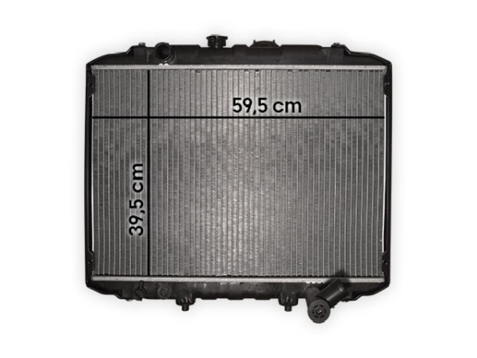 RADIADOR HYUNDAI H100 DIESEL (59.8X40) REACH 