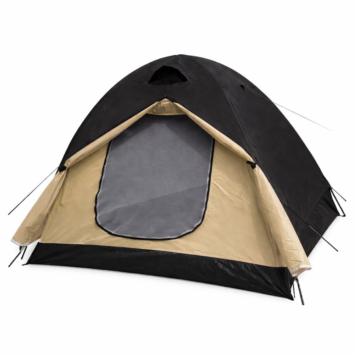 Carpa Igloo Arye 3/4P Impermeable Mosquitero Sobretecho - Beige 