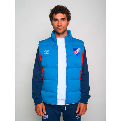 Abrigo Chaleco Puffer de Hombre Gris