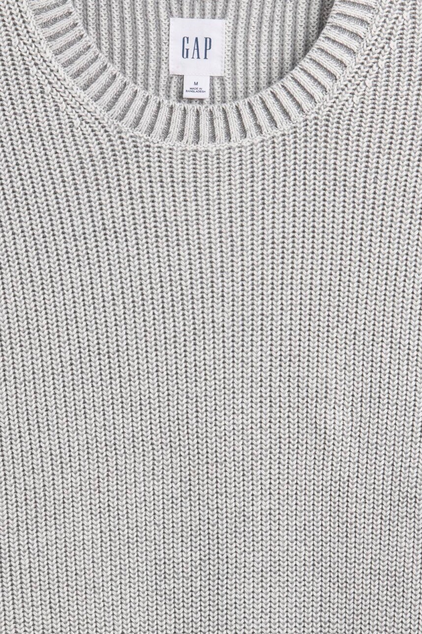 Buzo Rib Hombre Light Grey 1