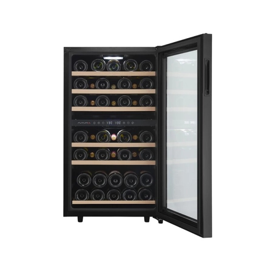 Enfriadora de vino Futura FUT-EV43N Vidrio Negro Enfriadora de vino Futura FUT-EV43N Vidrio Negro