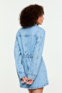 VESTIDO CAMISERO DENIM Azul