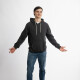 Canguro Fleece Dk.Grey