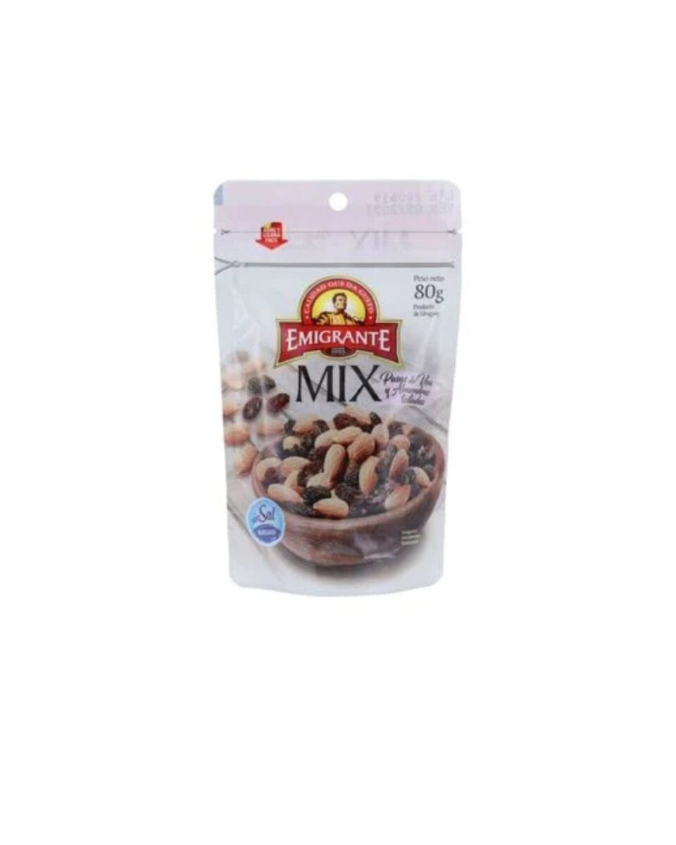MIX ALMENDRAS Y PASAS DE UVA 70GRS 