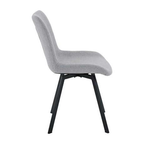 Silla Giratoria Telaio - Tela Rústica W83 (Gris)