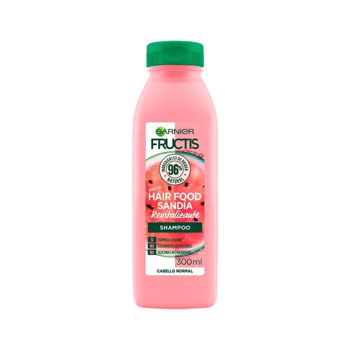 FRUCTIS SHAMPOO HAIR FOOD SANDIA FR. X 3 única