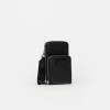 Porta Celular Penny en Efecto Cuero Zaffiano Negro