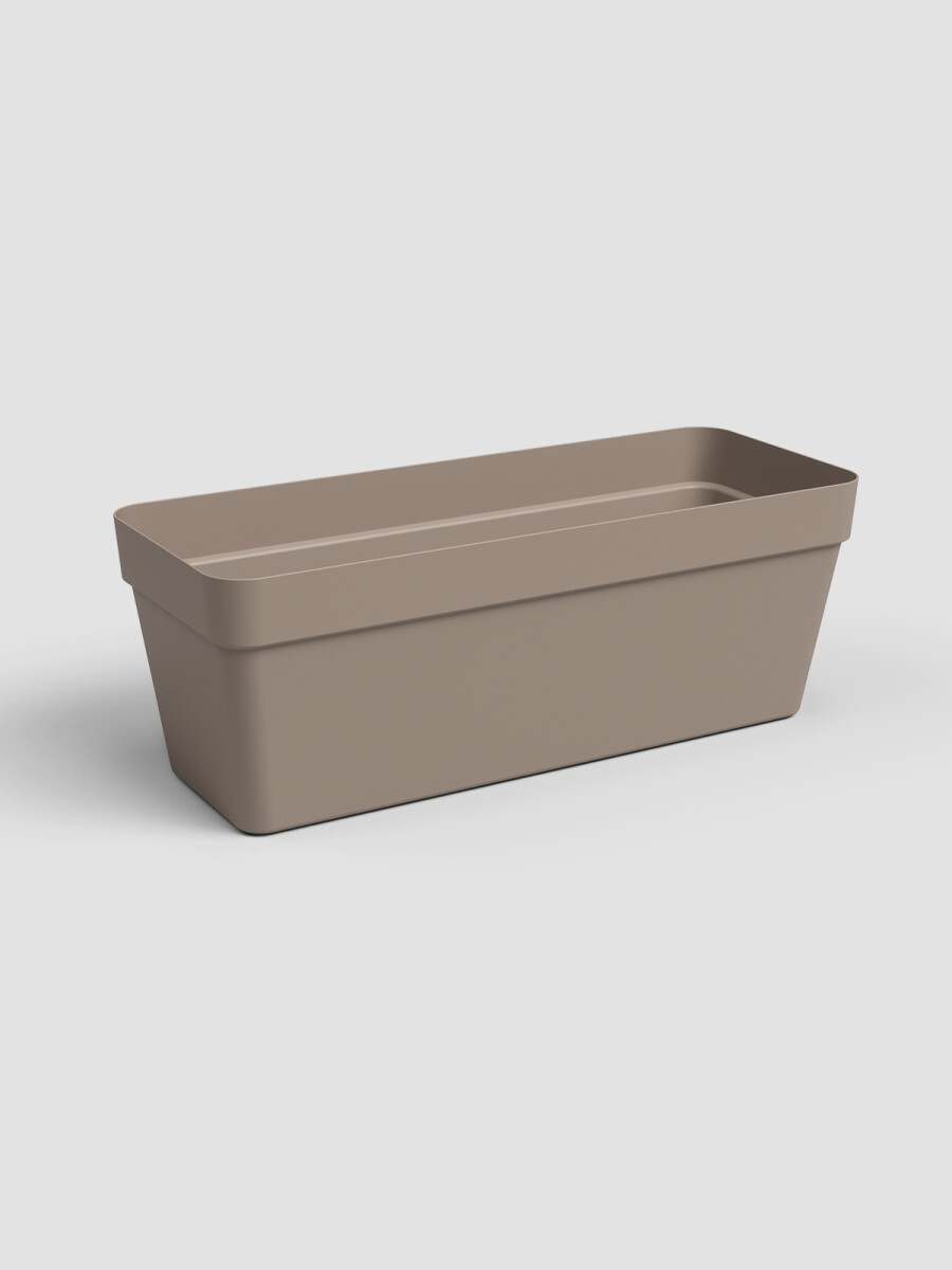 JARDINERA CAPRI CON PLATO TAUPE