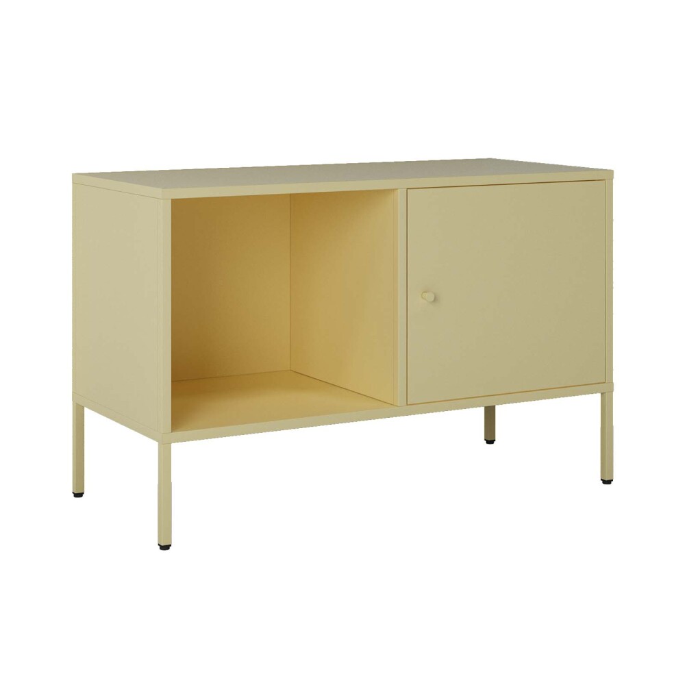 APARADOR 1P 1E METAL NATURAL-BEIGE OLIVIA
