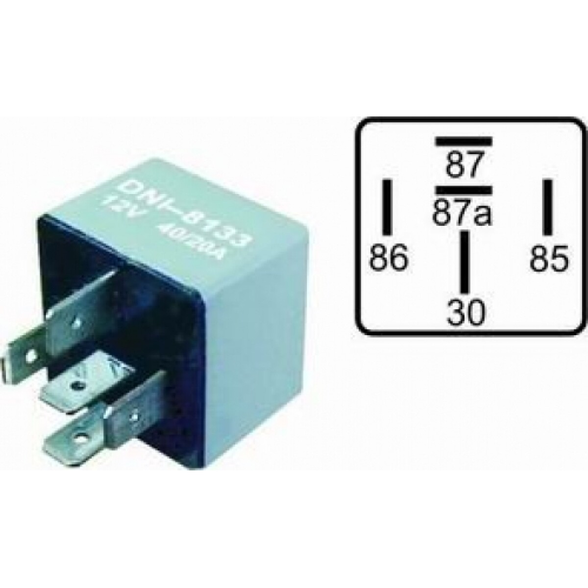 RELAY - ELECTRO CLIO-SCENICON MEGANE-CIT=R-8659RAL DNI 