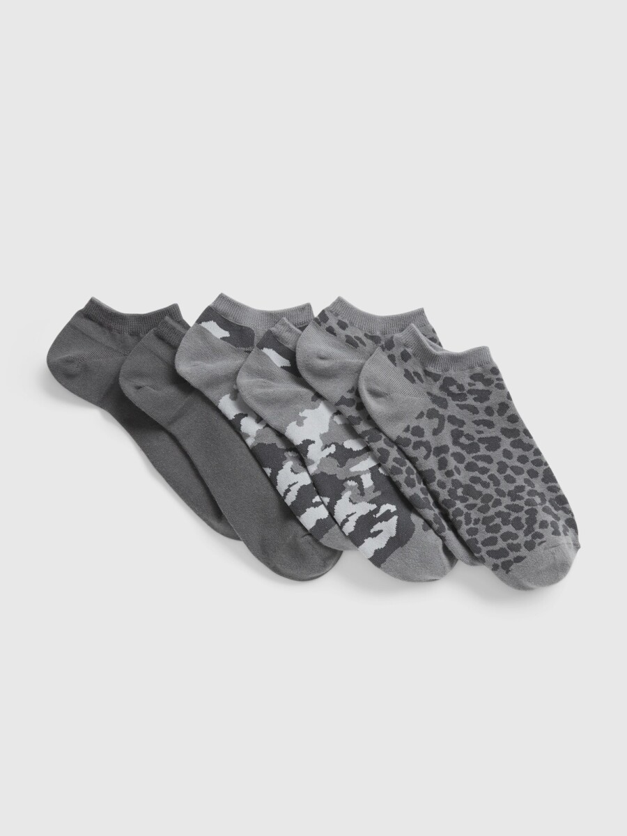 Medias Pack X 3 Mujer - True Black 
