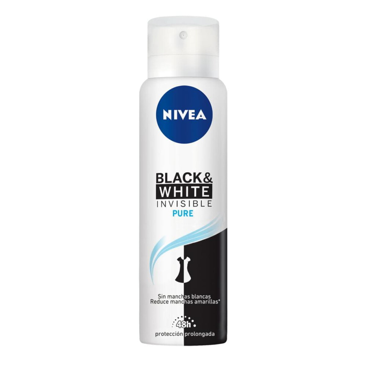 Nivea Desodorante Invisible Pure Aerosol – Protección sin Manchas y Frescura Prolongada