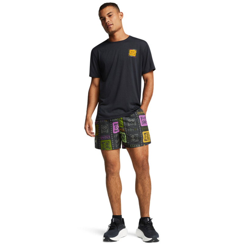 UA Launch DOTD Short-BLK BLK-001