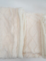 Manta Poli 2 Plazas - 420g Beige