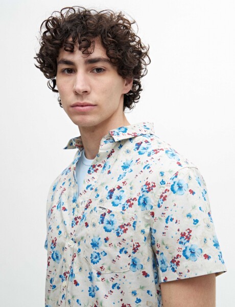 Camisa Juni Flores