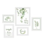 SET 5 PORTARRETRATOS PLANTAS 10x15/13x18/20x25CM SET 5 PORTARRETRATOS PLANTAS 10x15/13x18/20x25CM