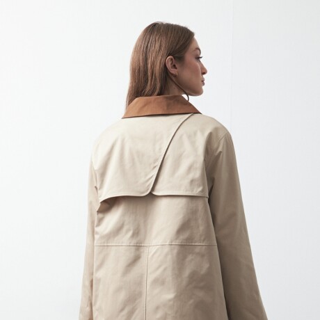 TRENCH SOLENE Beige