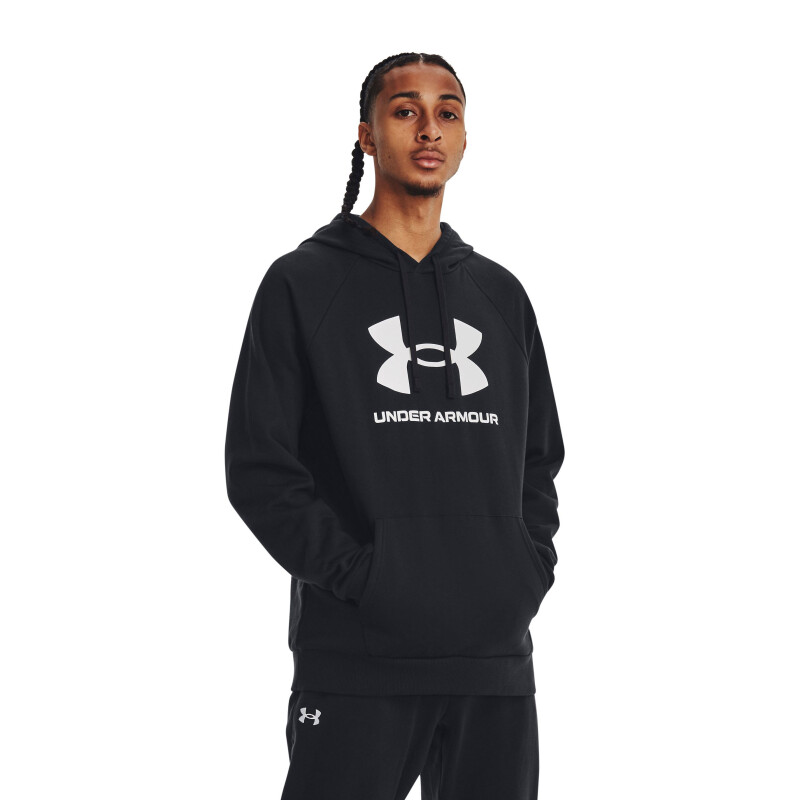 Canguro de Hombre Under Armour Rival Fleece Logo Negro