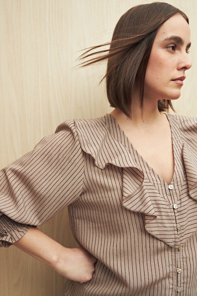 CAMISA FARIA Café
