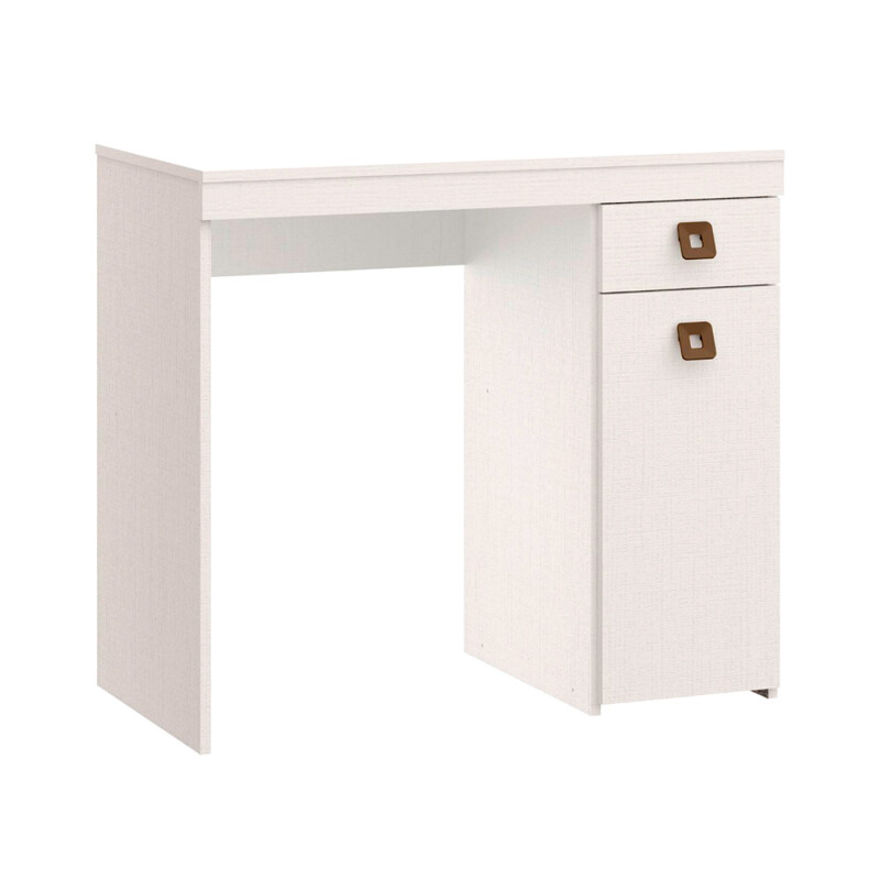 Escritorio Home Office Level 1 Cajón 1 Puerta Blanco Escritorio Home Office Level 1 Cajón 1 Puerta Blanco