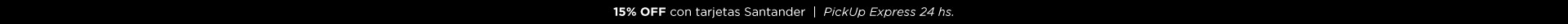 15 Santander + pickup express