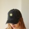 CAP SUN WASHED BLACK