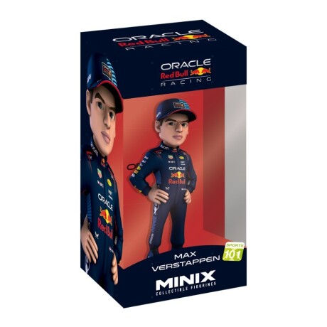 Figura Coleccionable Minix Red Bull Max Verstappen Ub 001