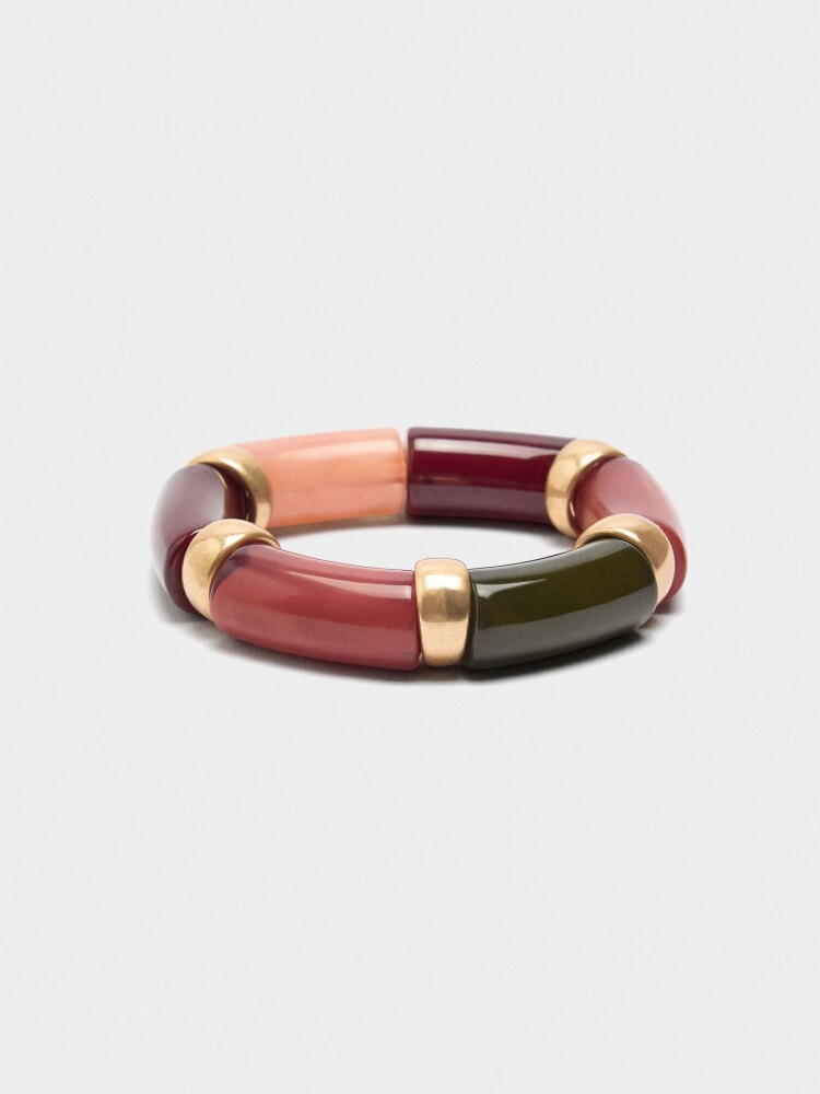 Pulsera Elástica Efecto Piedra multicolor