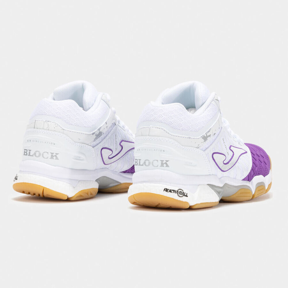 Zapatillas Voley V.Blok Lady 2532 Mujer White Purple