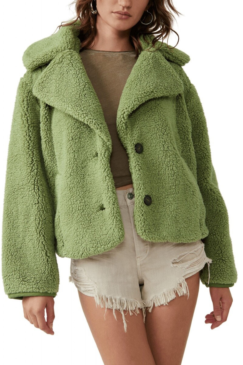 JOPLIN COZY JACKET Verde