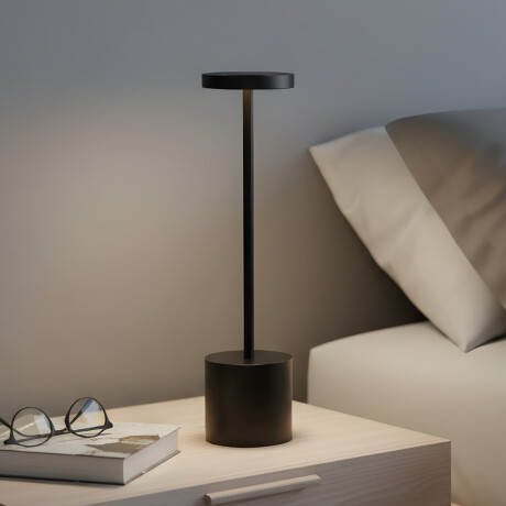 Lámpara de mesa led 34 cm NEGRO
