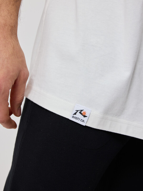 T-SHIRT EXAVI RUSTY Blanco