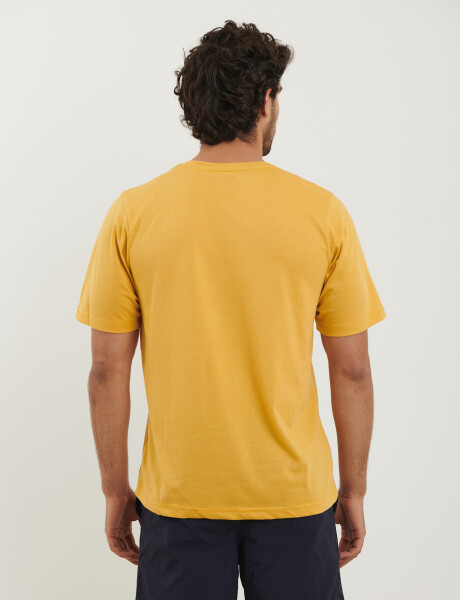 520958 T-SHIRT HARRINGTON LABEL Amarillo