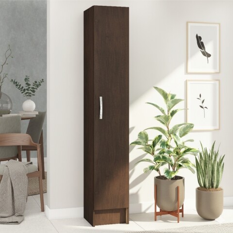 Multiuso Panelero Marrón 1 Puerta 4 Estantes MDP Multiuso Panelero Marrón 1 Puerta 4 Estantes MDP