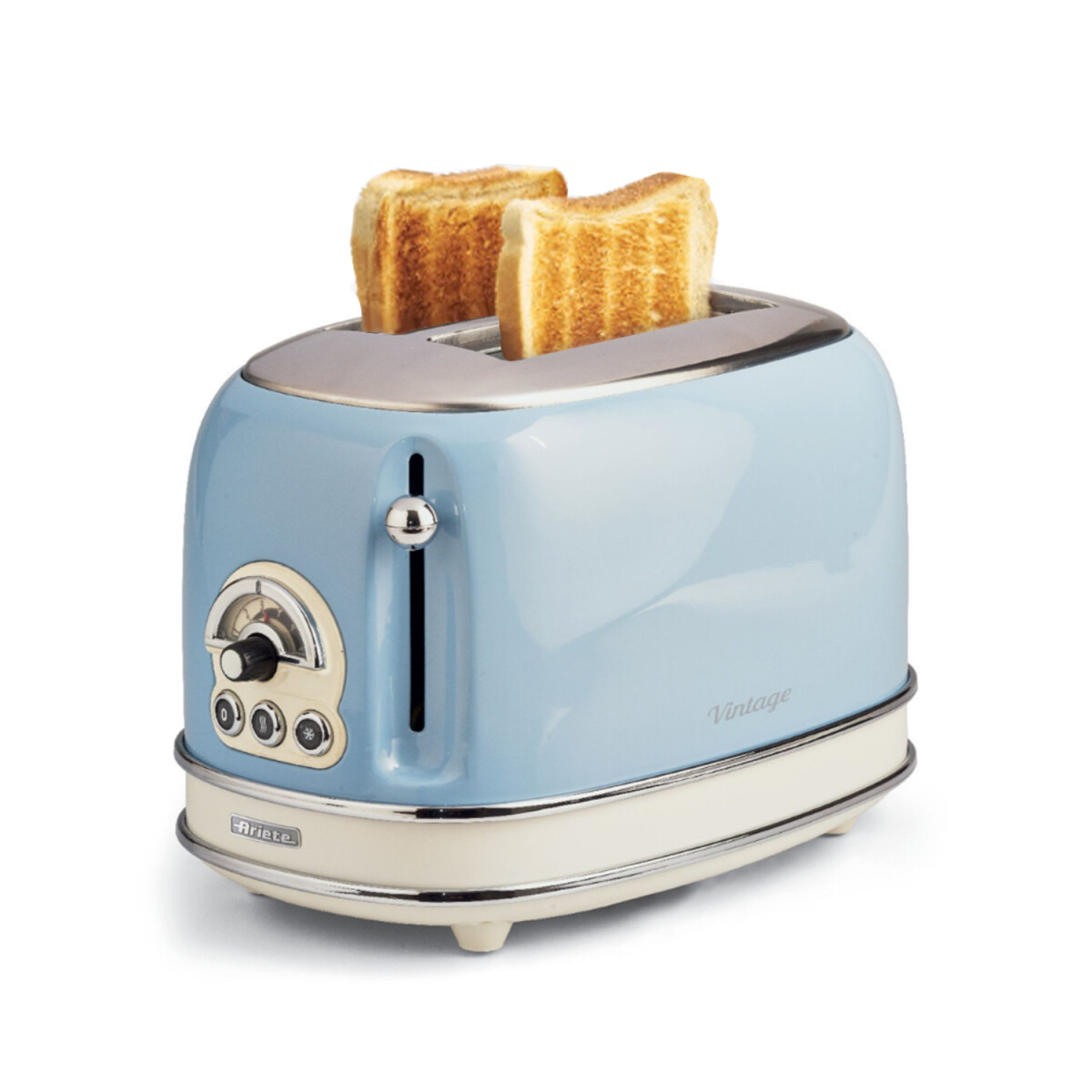 Tostadora Ariete Vintage Retro 2 Panes - AZUL 