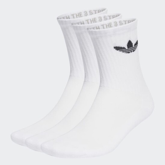 Medias Adidas Cushion Crew 3 Pares Blanco