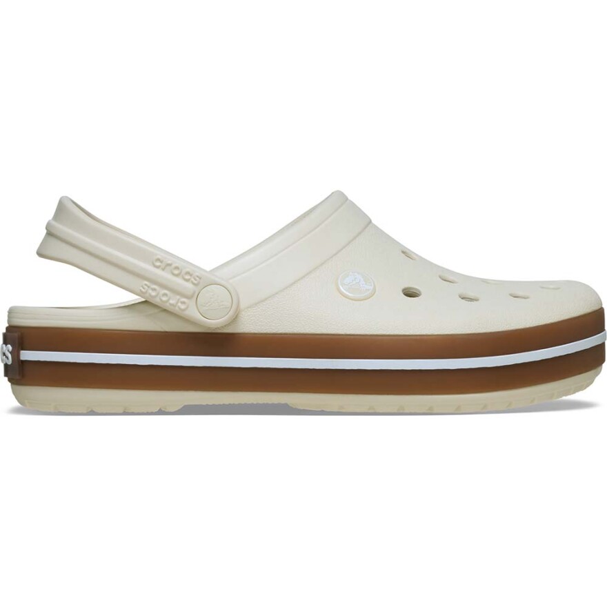 Crocs Crocband Gum Clog Unisex Summit White