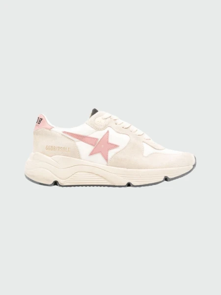 Golden Goose - Championes Running Solè Beige