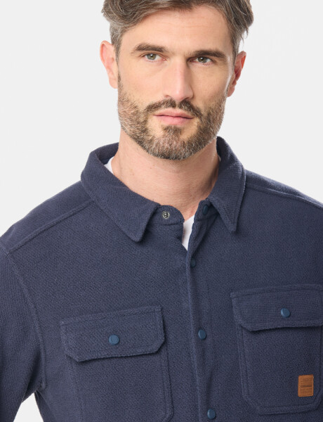 CAMISA POLAR Azul