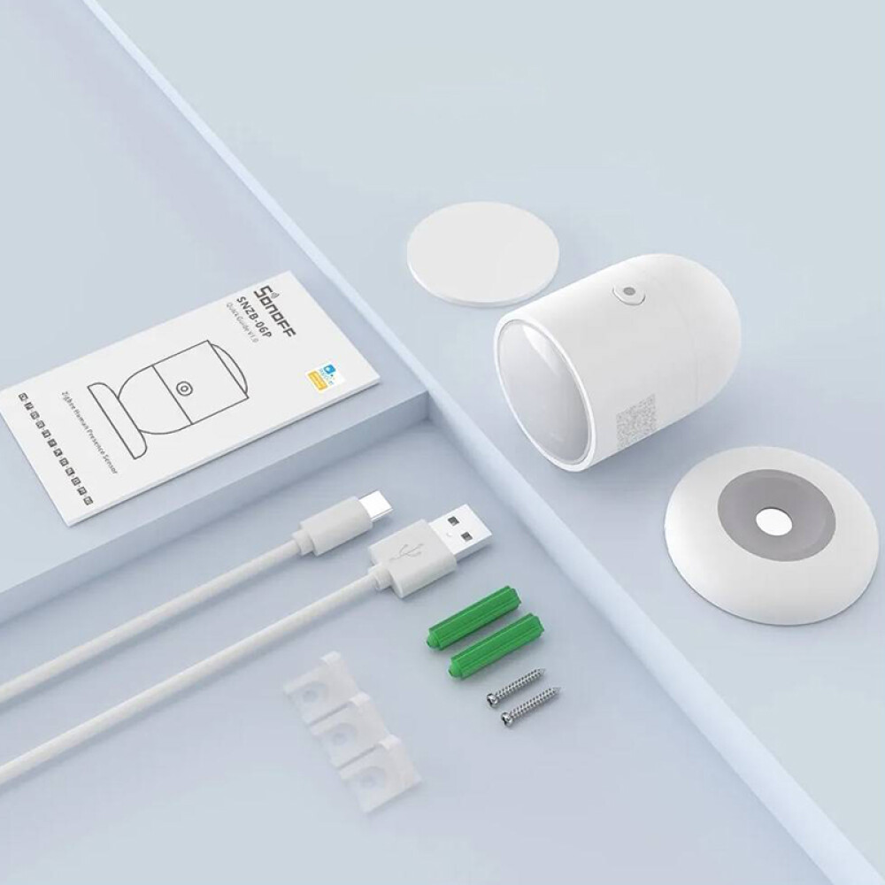 Sensor de presencia ZIGBEE SNZB-06P SONOFF ELE07809