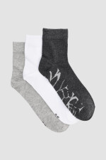 Pack x3 caña corta diseño mor Variante 31