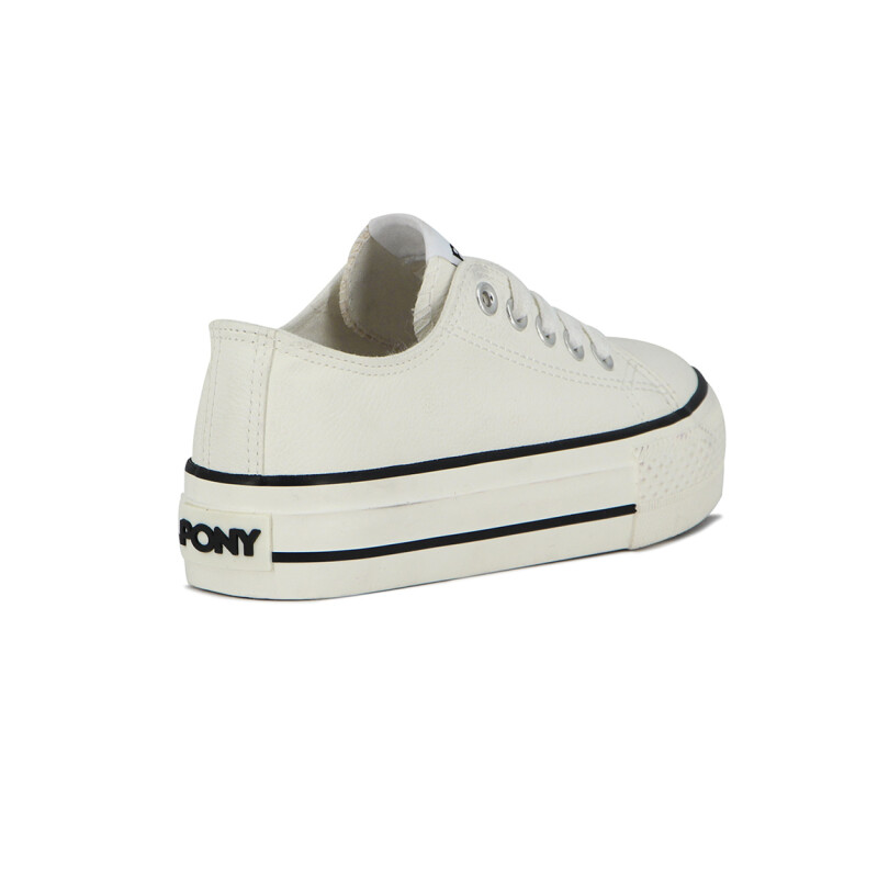 Pony Calzado C/Plataforma Fifth Ave Women - White Blanco