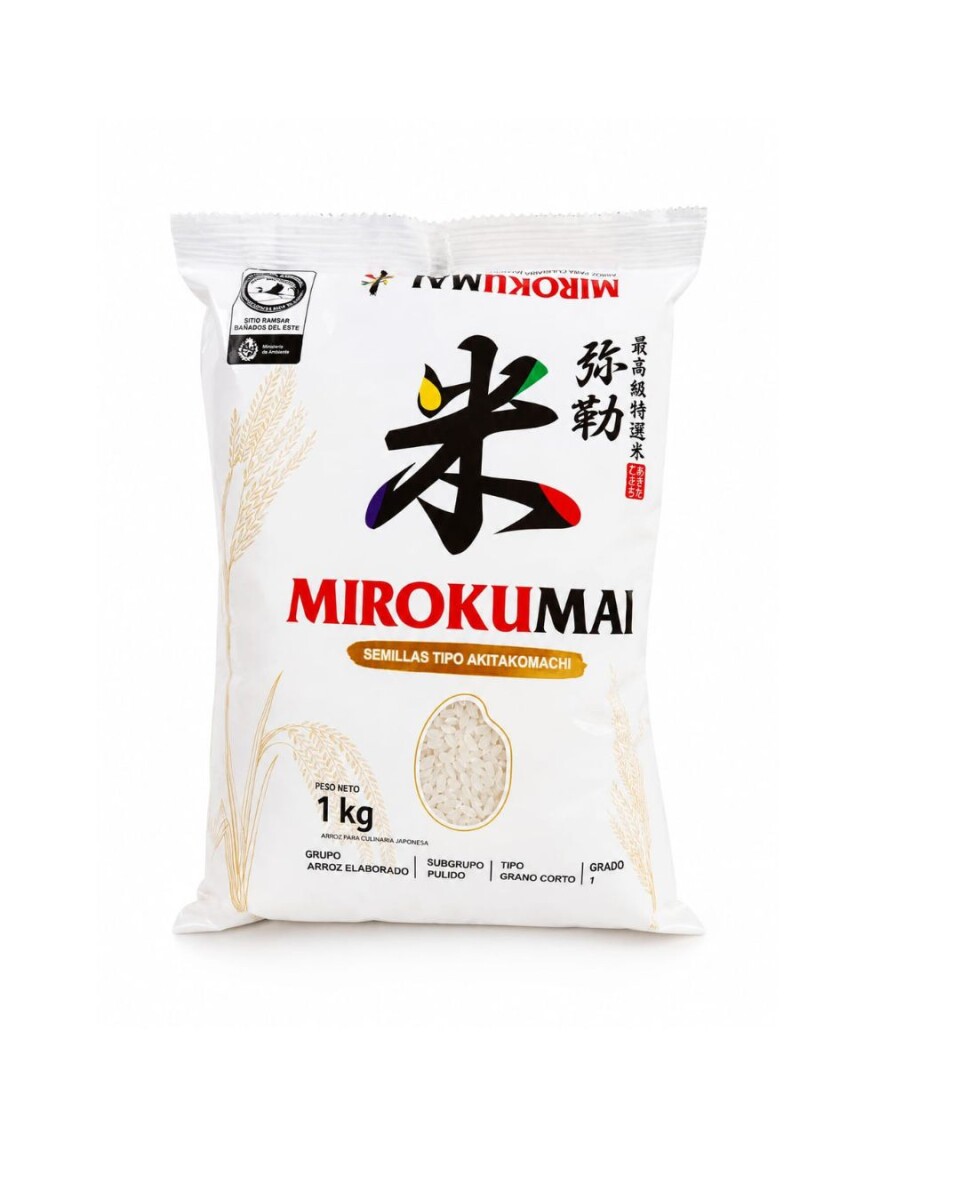ARROZ PARA SUSHI MIROKUMAI 1KG 