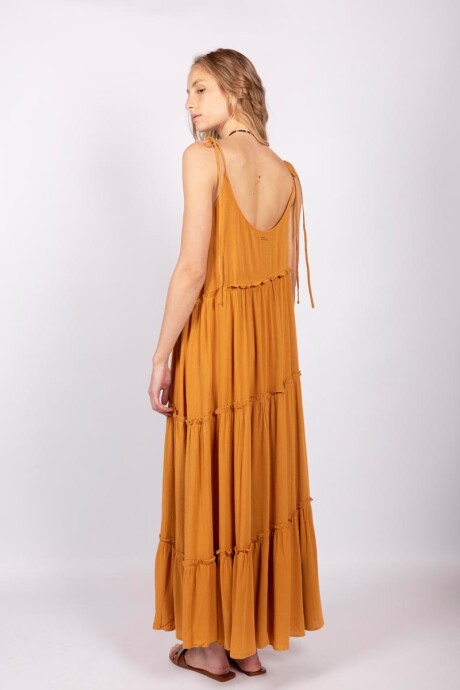 Vestido Vika Mostaza